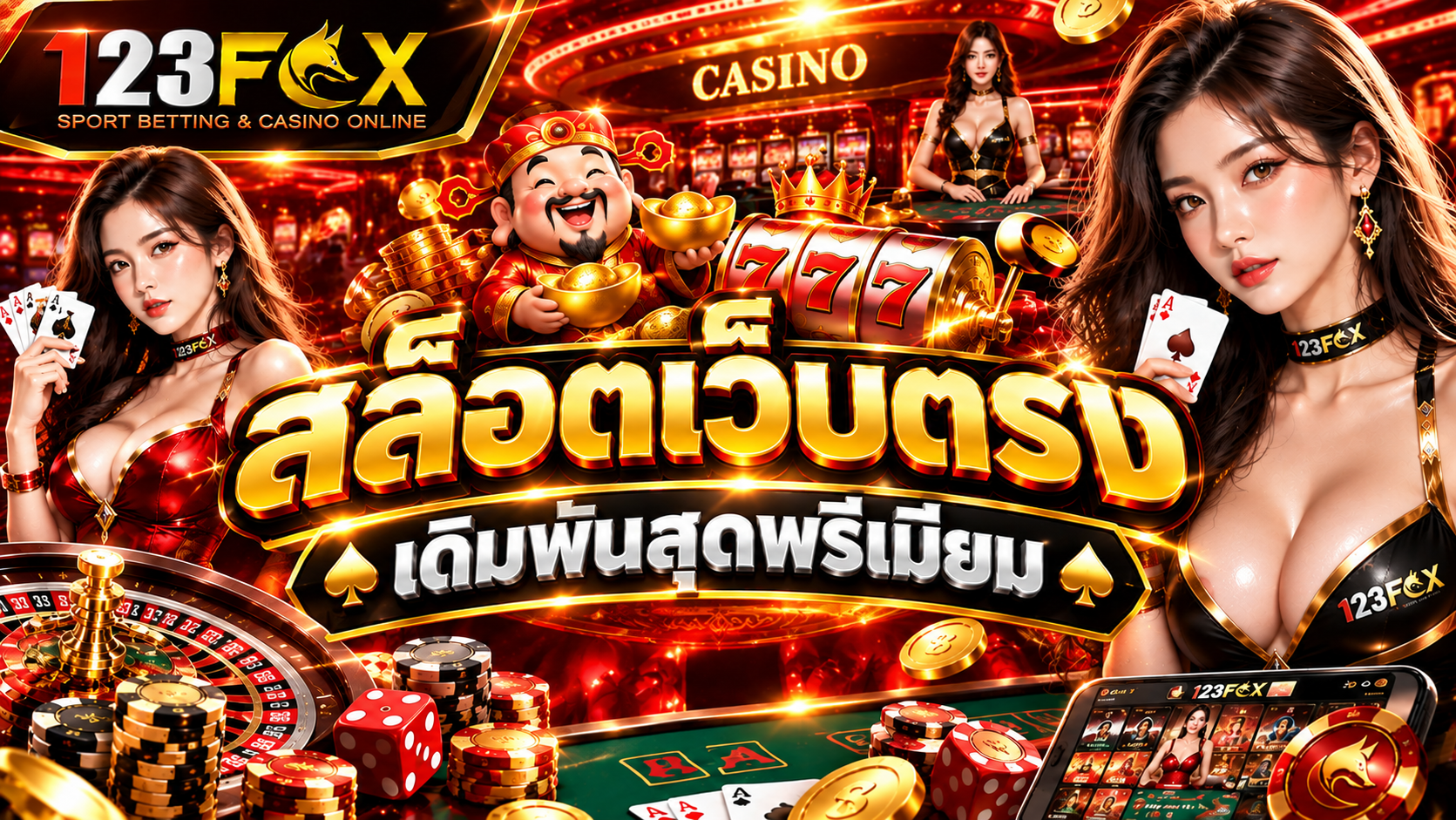 สล็อตเว็บตรง 123FOX: เล่นง่ายบนมือถือ เดิมพันคุ้มค่า 2026